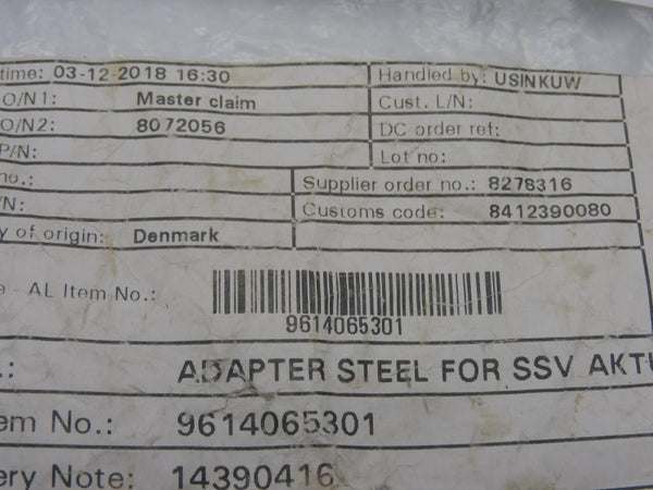 ALFA LAVAL 9614065301 NSNP