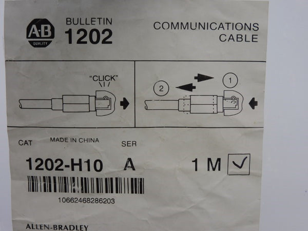 ALLEN BRADLEY 1202-H10 SER. A 1M NSMP
