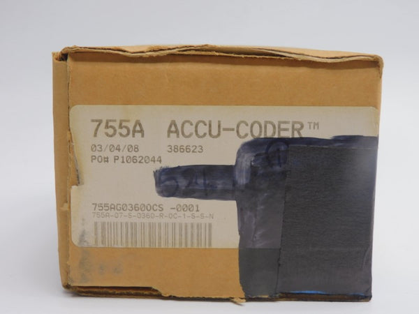 ACCU-CODER 755A-07-S-0360-R-0C-1-S-S-N 5-28VDC NSMP