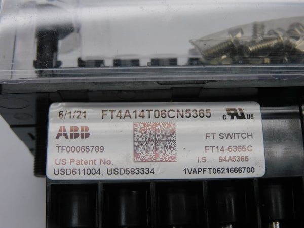 ABB 1VAPFT0621666700 FT4A14T06CN5365 NSMP