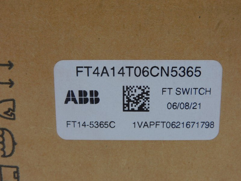 ABB 1VAPFT0621671798 FT4A14T06CN5365 FT14-5365C NSFS