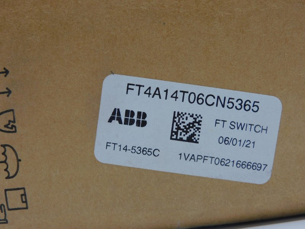 ABB 1VAPFT0621666697 FT4A14T06CN5365 FT14-5365C NSFS
