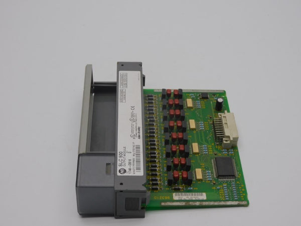 ALLEN BRADLEY 1746-OB16 SER. D 10-50VDC 0.5A (NO TERMINAL) UNMP