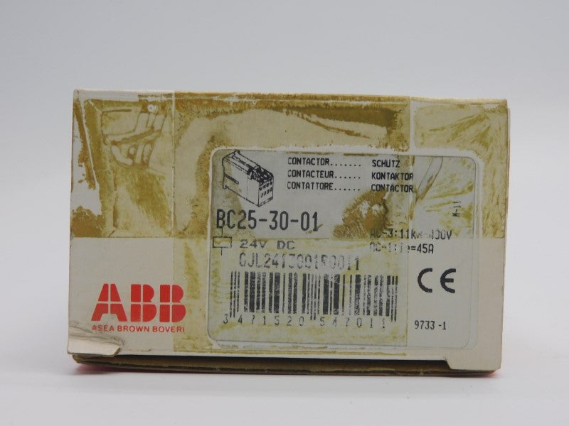 ABB GJL241300150011 BC25-30-01 24VDC 45A NSMP