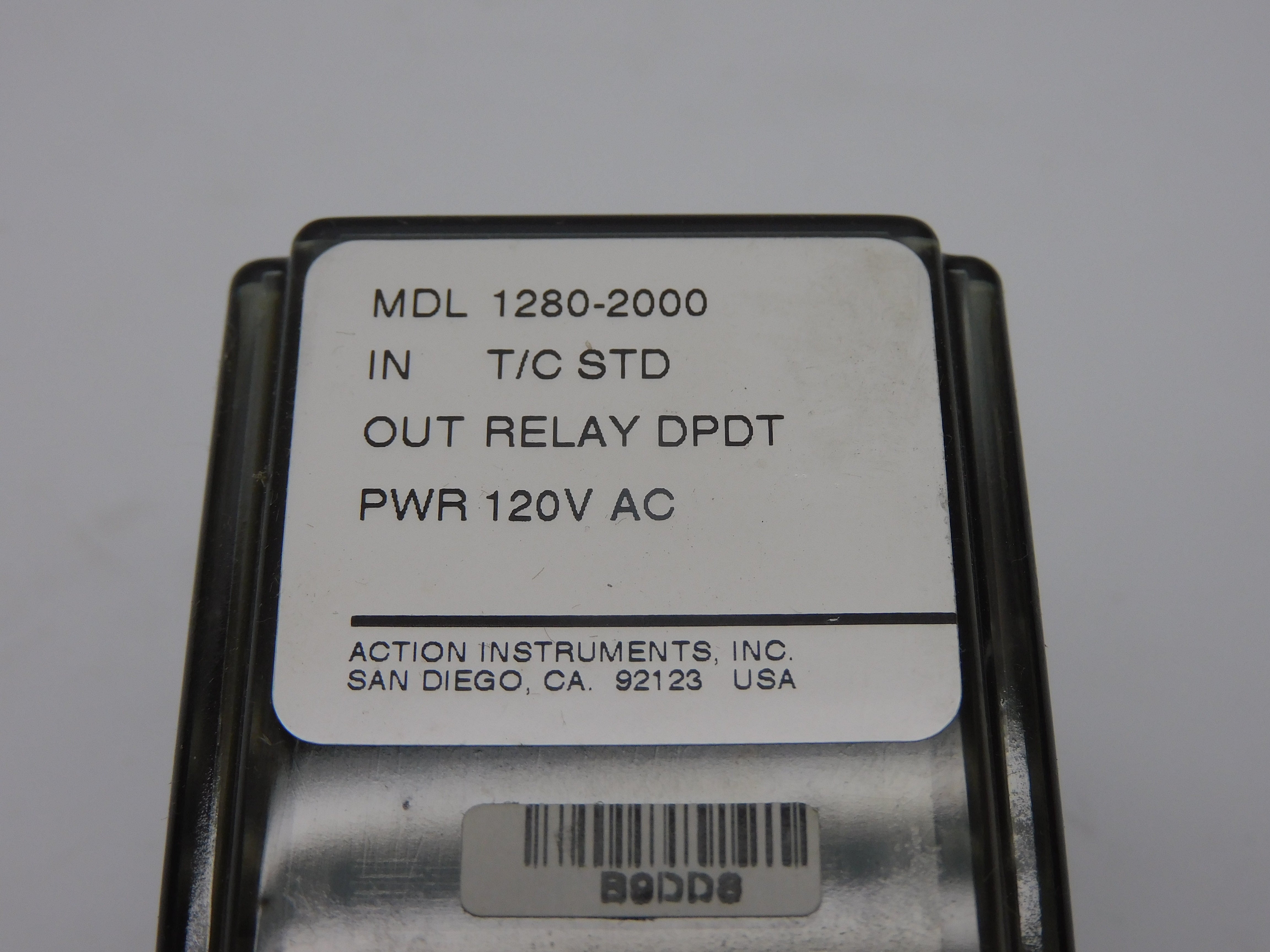 ACTION INSTRUMENTS 1280-2000 120VAC UNMP