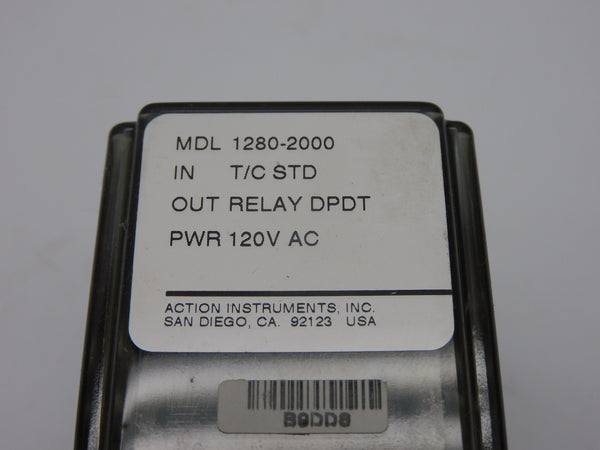ACTION INSTRUMENTS 1280-2000 120VAC UNMP