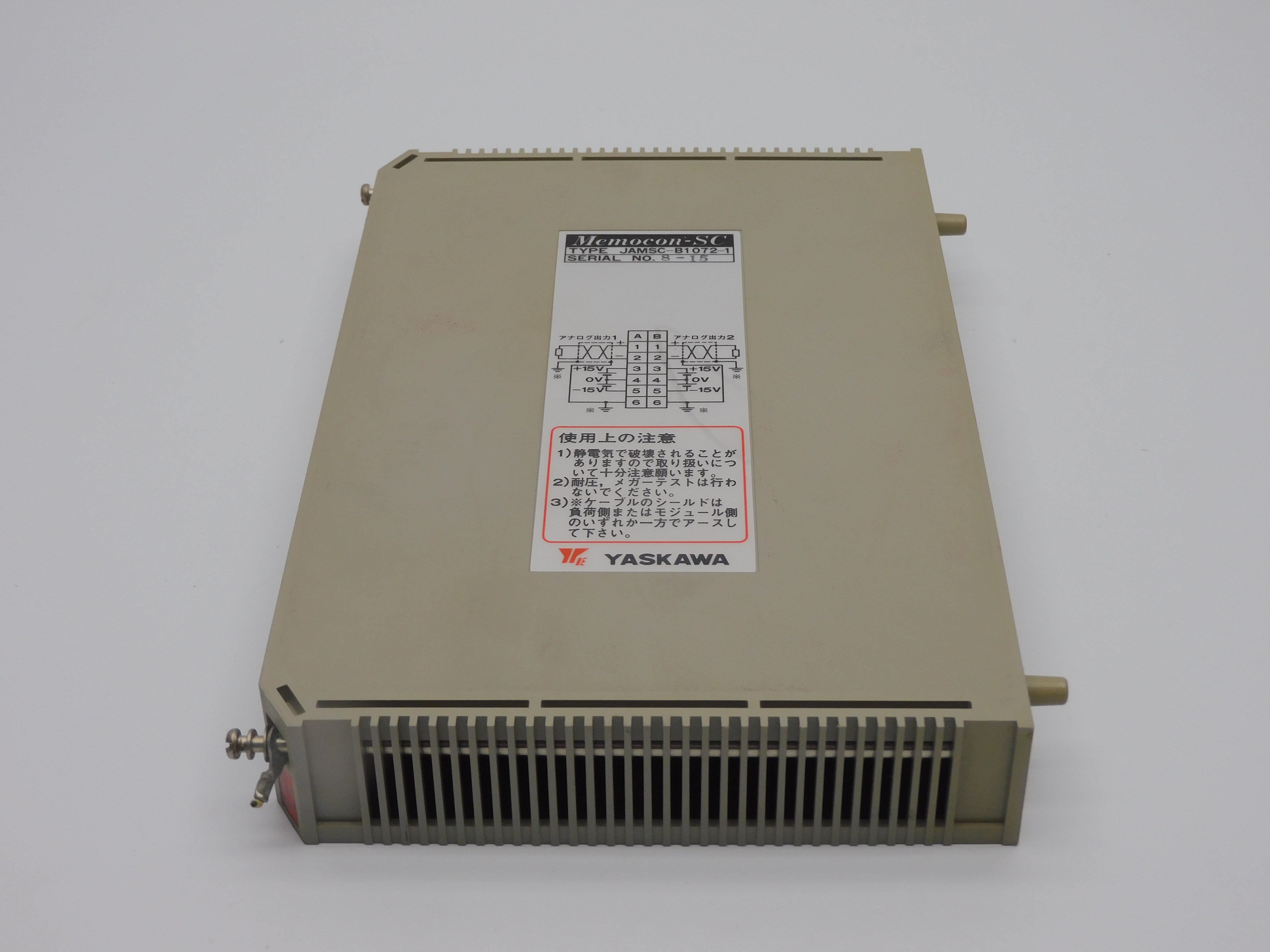 YASKAWA JAMSC-B1072-1 0-10V UNMP