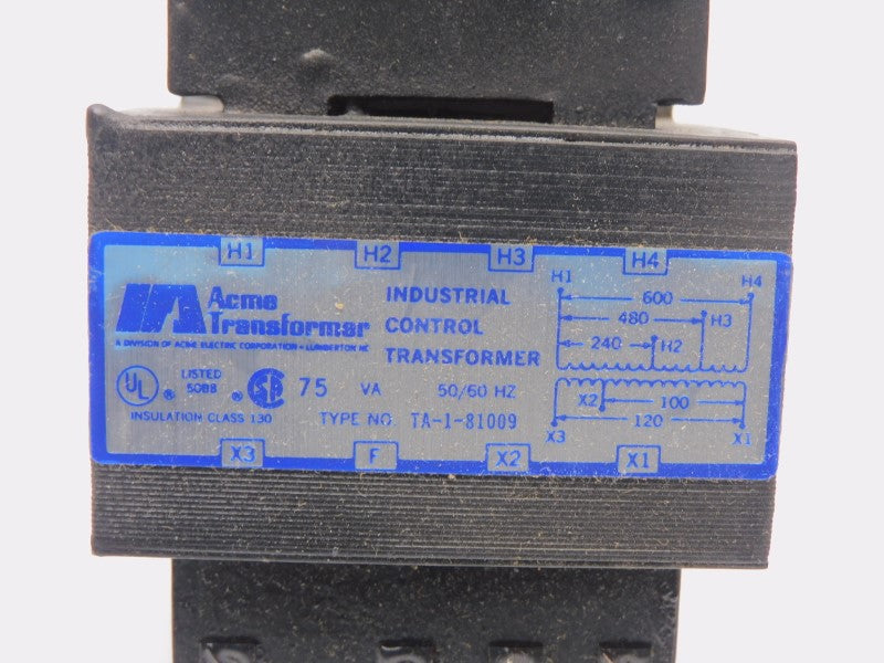 ACME TA-1-81009 240/600V NSMP