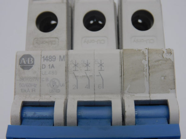 ALLEN BRADLEY 1489-M3D010 SER. D 277V 1A UNMP
