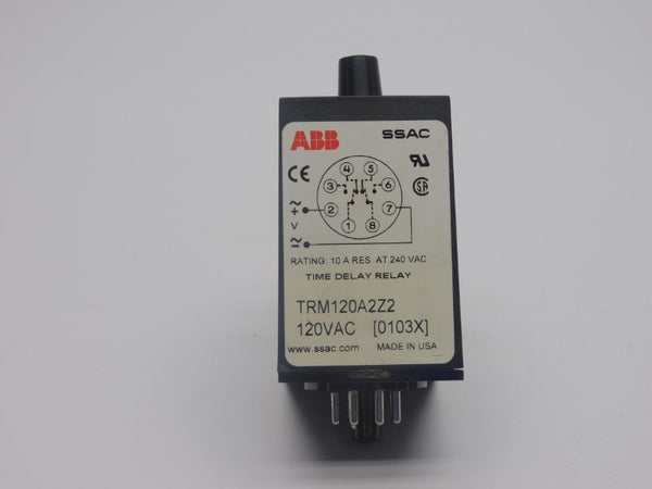 ABB TRM120A2Z2 240VAC 10A .05-2.0S NSMP