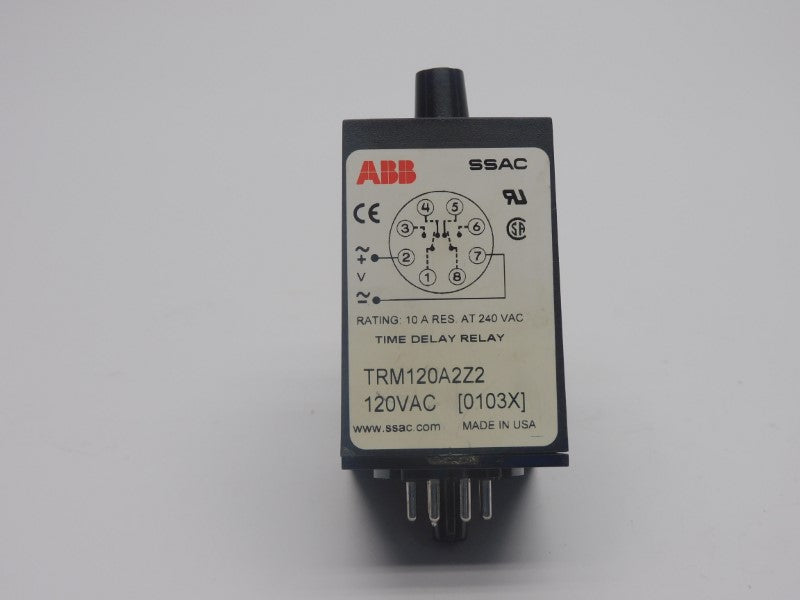 ABB TRM120A2Z2 240VAC 10A .05-2.0S NSMP