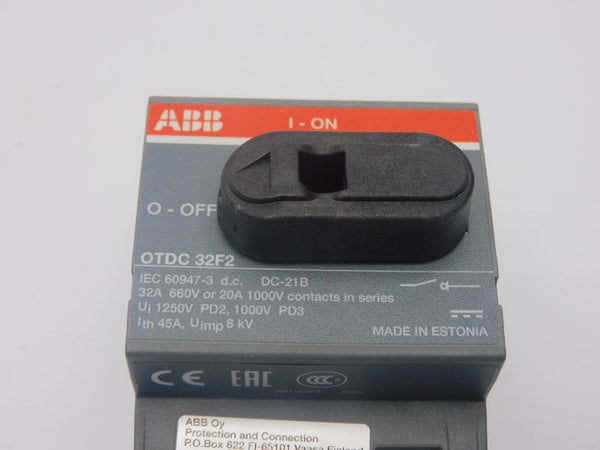 ABB 1SCA121456R1001 OTDC32F2 660V 45A NSMP