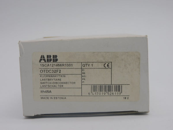 ABB 1SCA121456R1001 OTDC32F2 660V 45A NSMP
