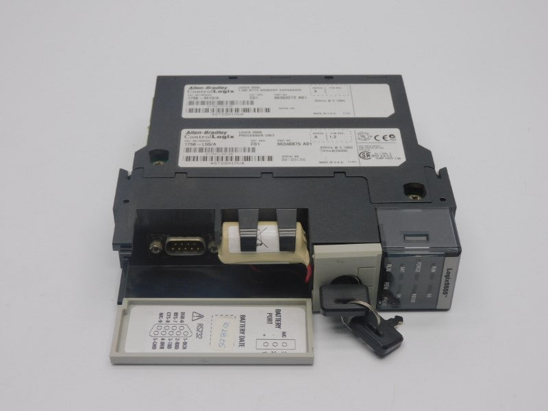 ALLEN BRADLEY 1756-L55 SER. A F/W 1.2 REV. F01 24VDC UNMP