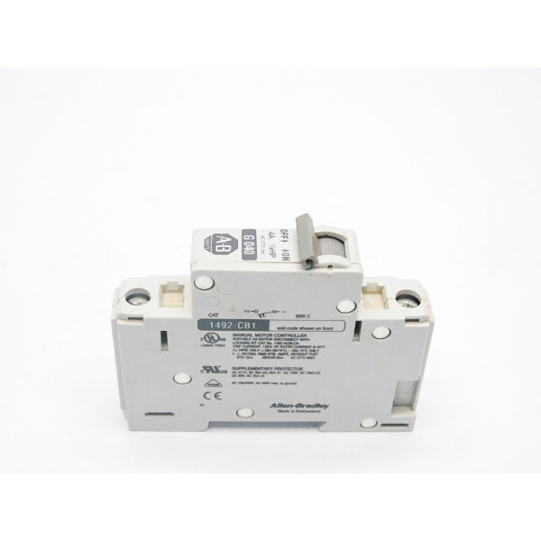 ALLEN BRADLEY 1492-CB1-G040 SER. C 277V 4A NSNP