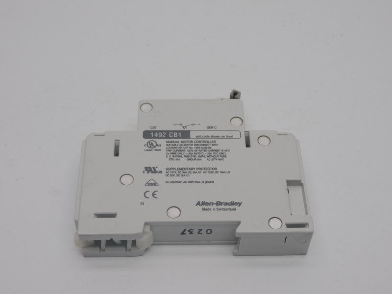 ALLEN BRADLEY 1492-CB1-G050 SER. C 277V 5A NSNP