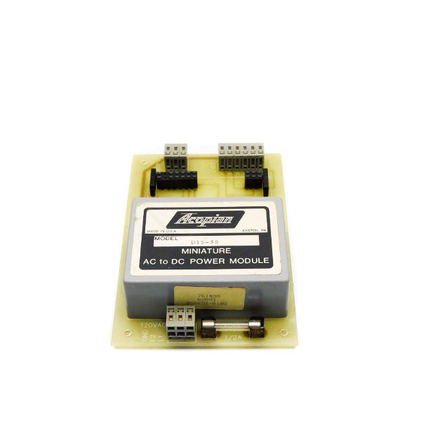 ACOPIAN D15-30 120VAC NSNP