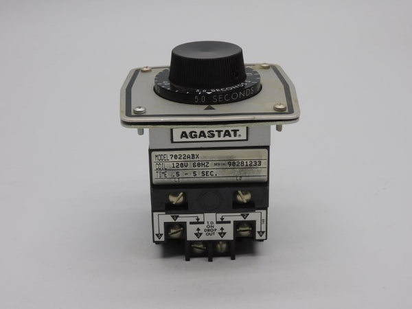 AGASTAT 7022ABX 120V .5-5S NSNP