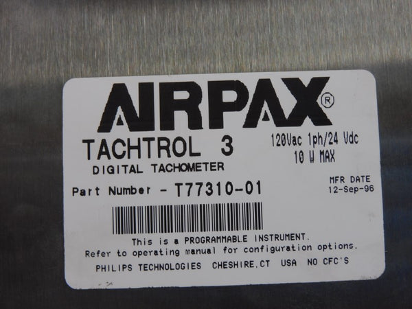 AIRPAX T77310-01 120VAC UNMP
