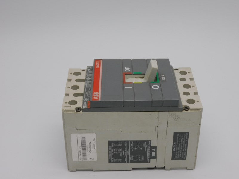 ABB SACES3 S3L 600VAC 100A (AS PICTURED) UNMP