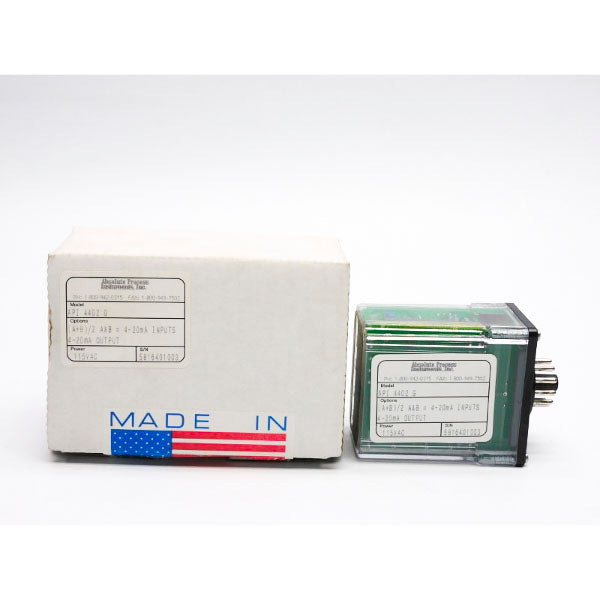 ABSOLUTE PROCESS INSTRUMENTS API4402G 115VAC NSMP