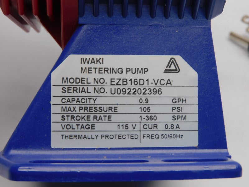 IWAKI EZB16D1-VCA 115V 0.8A 105PSI NSNP