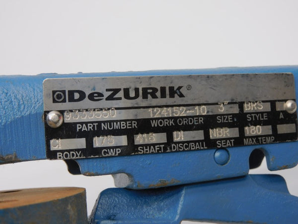 DEZURIK 9333550 3" NSNP