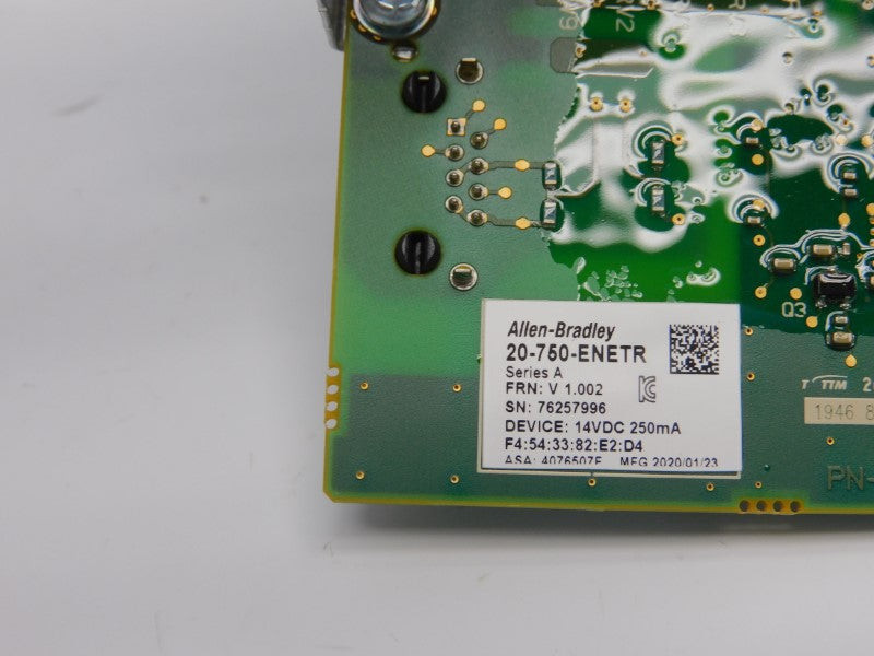 ALLEN BRADLEY 20-750-ENETR SER. A F/W V1.002 14VDC NSMP
