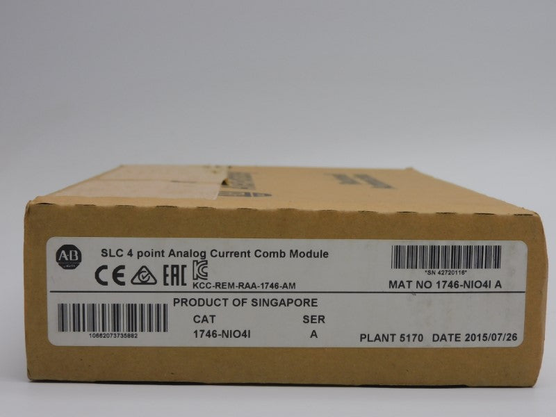 ALLEN BRADLEY 1746-NIO4I SER. A 10VDC NSMP