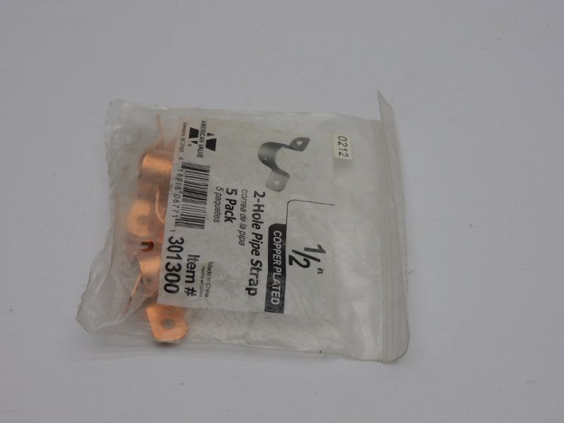 AMERICAN VALVE 301300 1/2" (PKG OF 5) NSMP