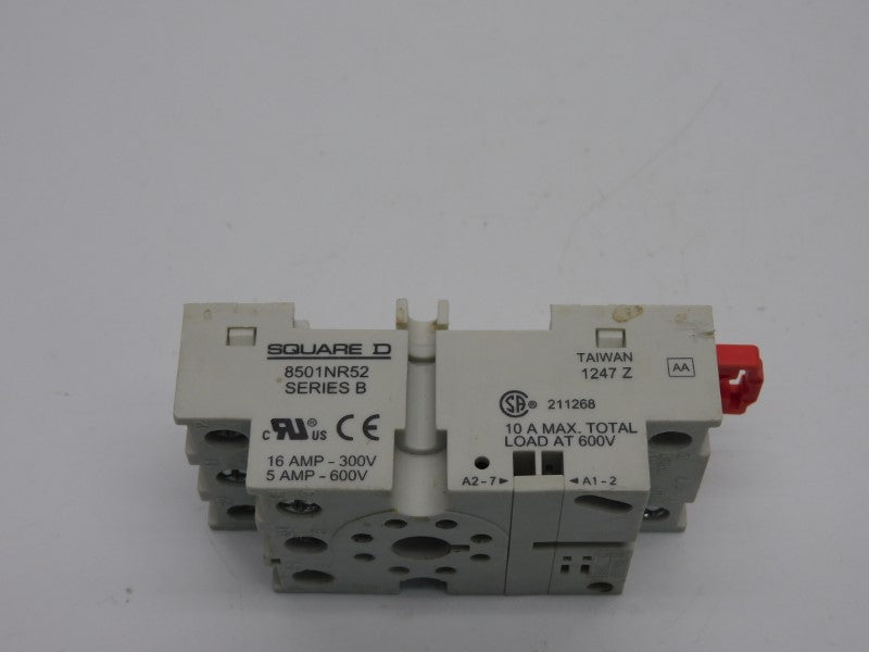 SQUARE D 8501NR52 SER. B 600V 5A NSNP