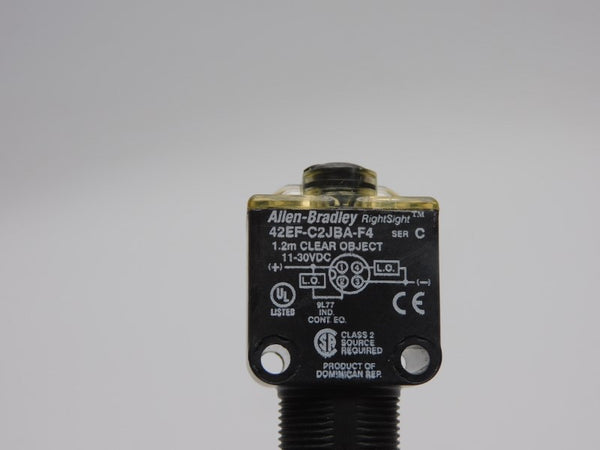 ALLEN BRADLEY 42EF-C2JBA-F4 SER. C 11-30VDC NSNP