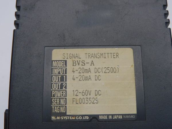 M-SYSTEM BVS-A 12-60VDC UNMP