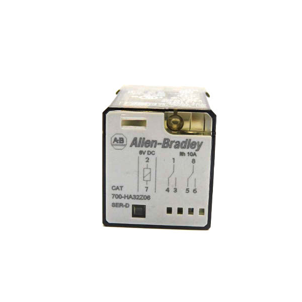 ALLEN BRADLEY 700-HA32Z06 SER. D 6VDC 10A NSNP