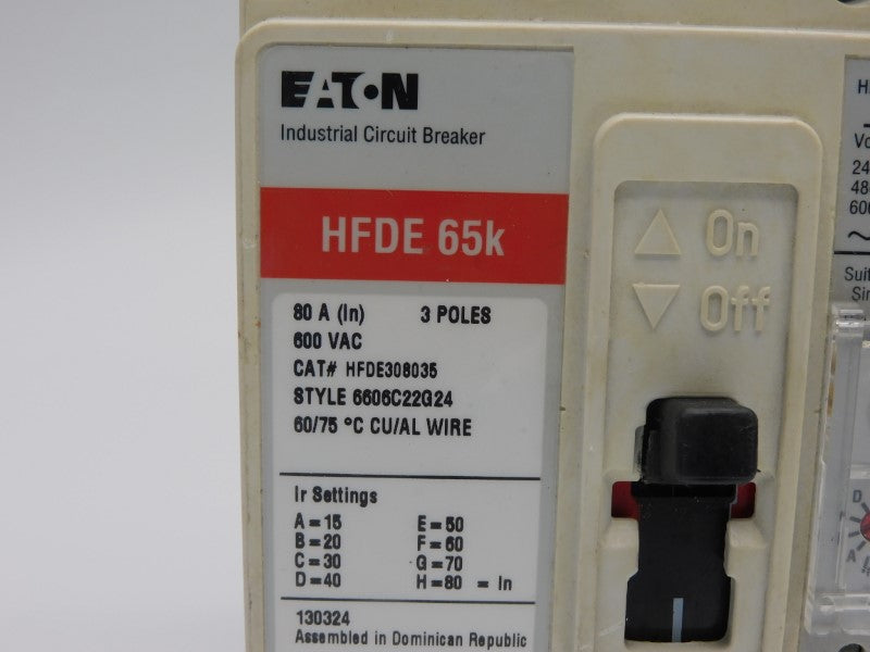 EATON HFDE308035 600VAC 80A NSNP