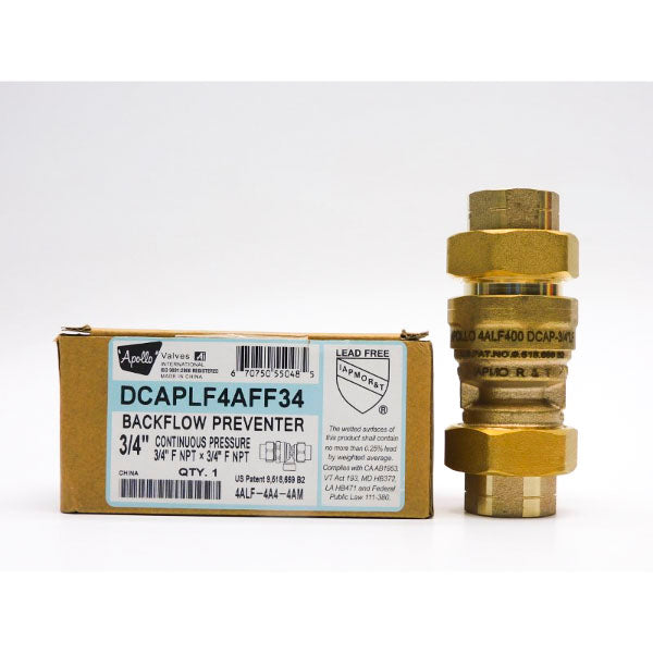 APOLLO DCAPLF4AFF34 3/4" NSMP