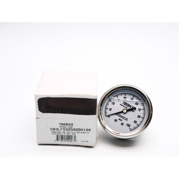 TRERICE D83LFSS2502BA100 100PSI NSMP