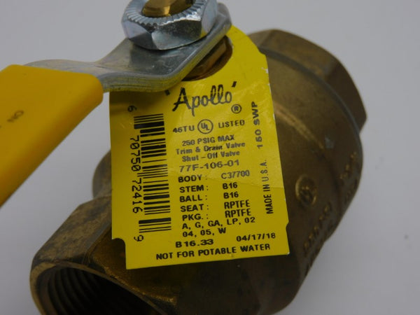 APOLLO 77F-106-01 250PSI 1/2" NSNP