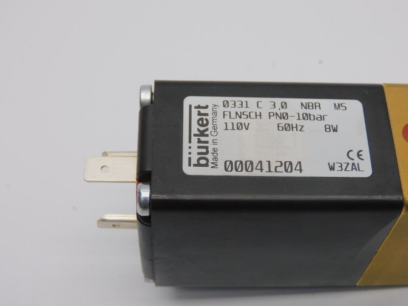 BURKERT 0331C3.0NBRMSFLNSCH 00041204 110V NSNP