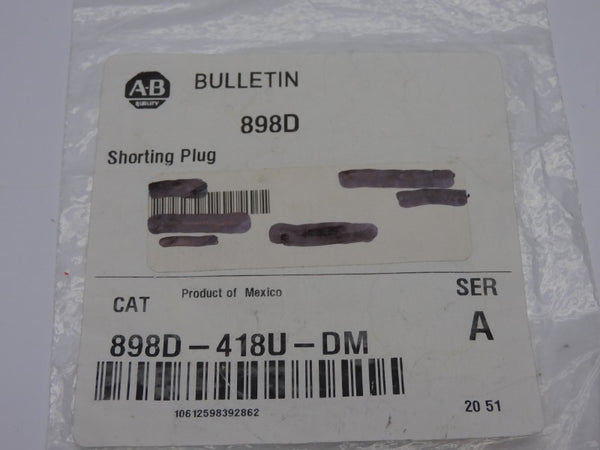 ALLEN BRADLEY 898D-418U-DM SER. A NSMP