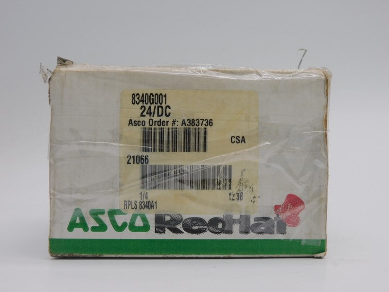 ASCO 8340G001 24VDC 100PSI 1/4" NSMP