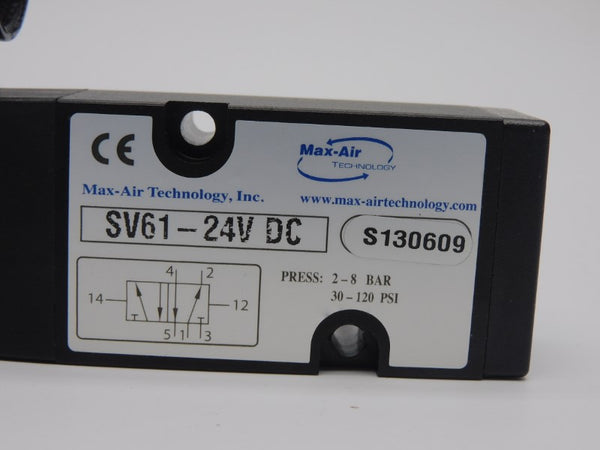 MAX-AIR SV61-24VDC 30-120PSI NSMP