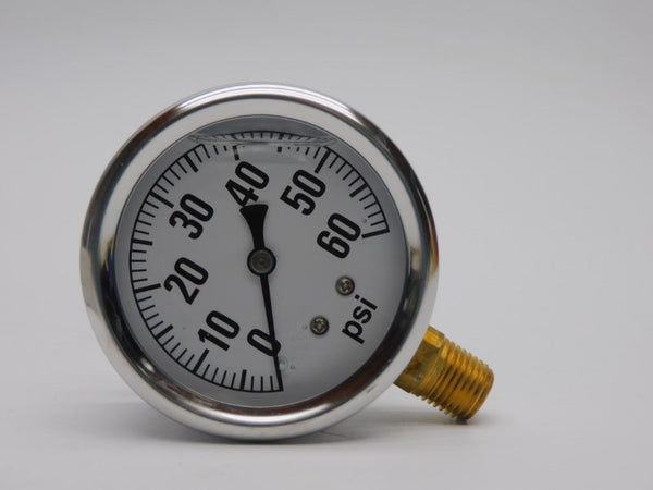 GAUGE AG-201L-254D 0-60PSI NSMP