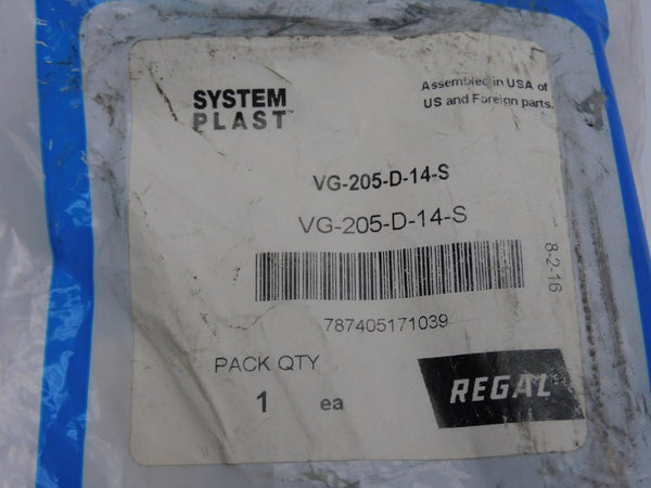 SYSTEM PLAST VG-205-D-14-S NSMP