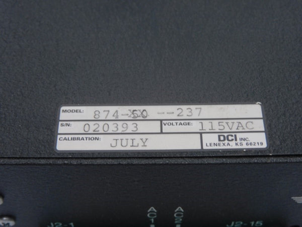 DCI 874-50--237 115VAC UNMP