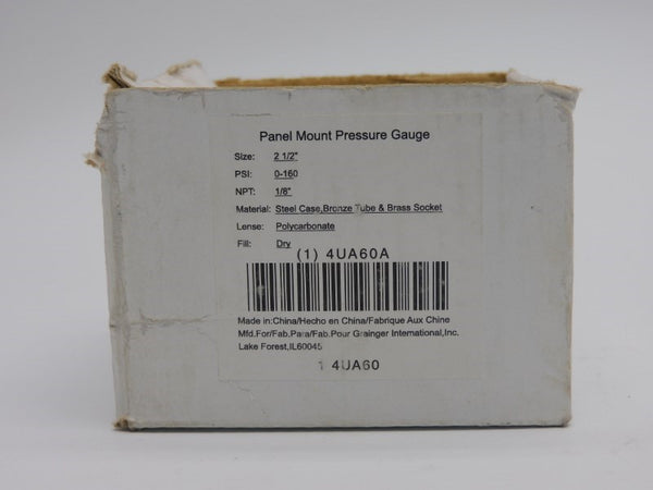 GAUGE 4UA60 0-160PSI NSMP
