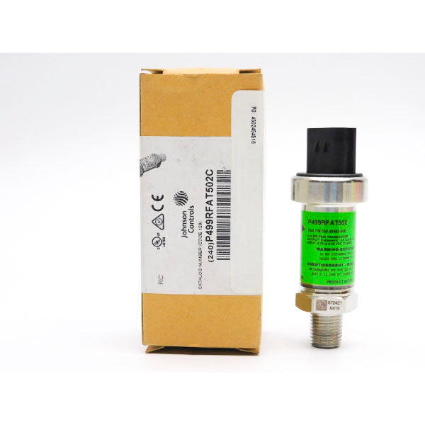 JOHNSON CONTROLS P499RFAT502 025-29583-000 4.75-5.25VDC 0-200PSI NSMP