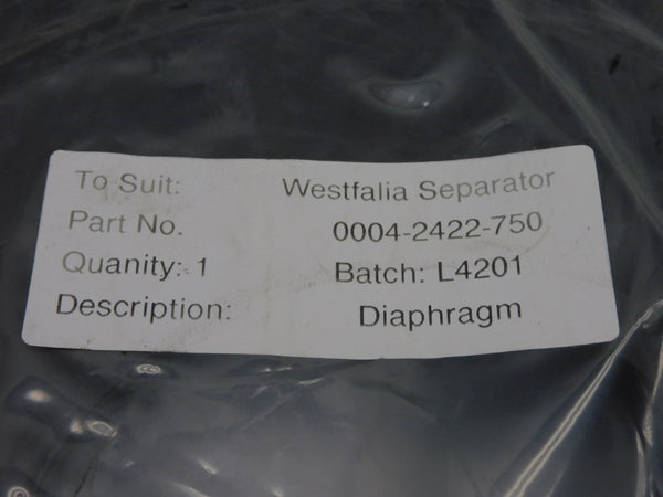 WESTFALIA SEPERATOR 0004-2422-750 NSMP