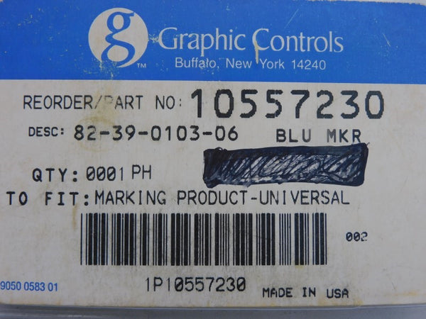 GRAPHIC CONTROLS 10557230 82-39-0103-06 (PKG OF 6) NSMP