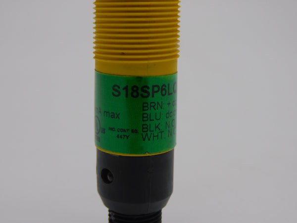 BANNER ENGINEERING S18SP6LQ 10-30VDC UNMP